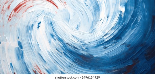 Contemporary abstract acrylic painting background - Powered by Shutterstock