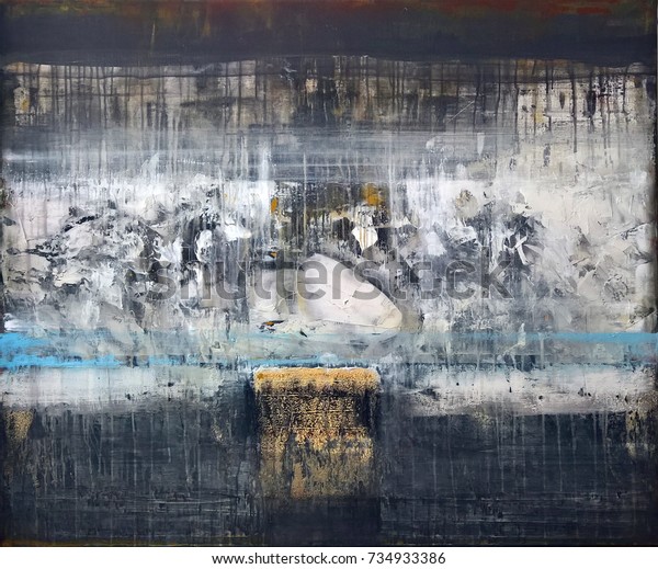 Contemporary abstract\
fine art\
work-painting