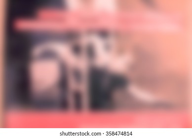 Contemporary dance performance theme blur background