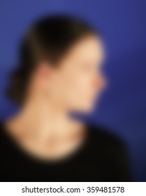 Contemporary dance performance theme blur background