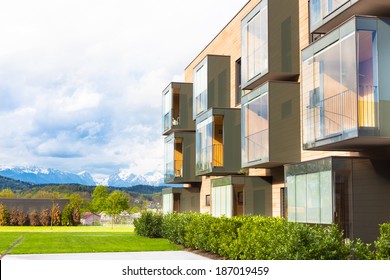 Contemporary Eco Friendly Residential Architecture In Ljubljana, Slovenia, Europe.