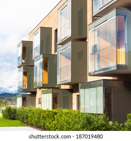 Contemporary Eco Friendly Residential Architecture In Ljubljana, Slovenia, Europe.