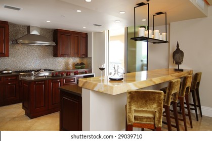 Contemporary Kitchen And Bar