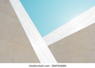 
contemporary and minimalist architecture photography - Shutterstock ID 2069318483