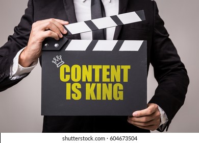 Content is King - Shutterstock ID 604673504