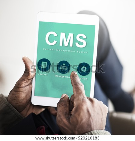 Content Management System Strategy CMS Concept
