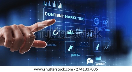 Content Marketing Analytics Interface for Performance Tracking and Campaign Optimization.
