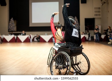 contest of sport dances on wheelchairs
 - Powered by Shutterstock