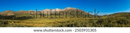 Continental Divide Panorama Guanella Pass Colorado