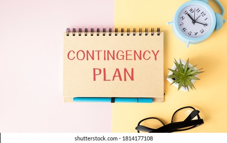 Contingency plan word cloud concept on grey background. - Shutterstock ID 1814177108