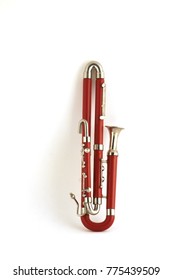 Contrabassoon Isolated On White Background