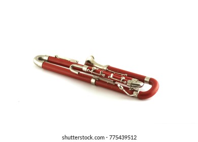 Contrabassoon Isolated On White Background