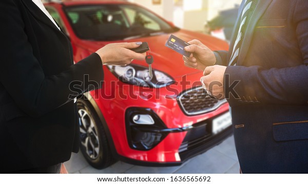 contract between the client and the seller for the\
sale or lease of a new\
car.