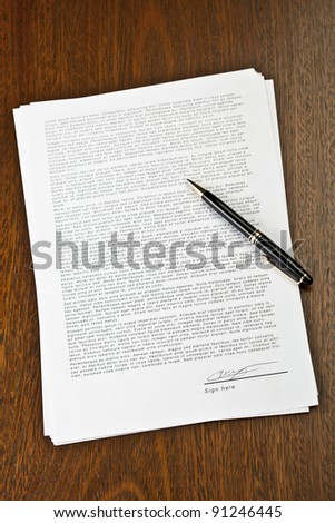 Contract signed
