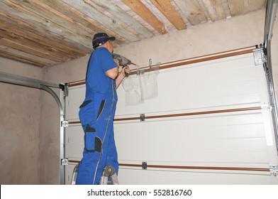 Garage Door Spring Repair Stock Photos Images Photography