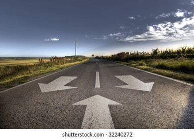contradictory direction