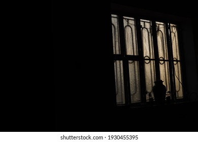 Contrast light from a window