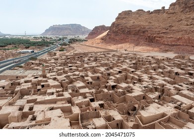 Contrast of old and new in the historic town of AlUla in Saudi Arabia - Shutterstock ID 2045471075