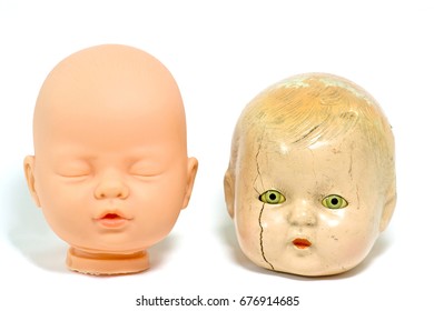 porcelain baby doll heads