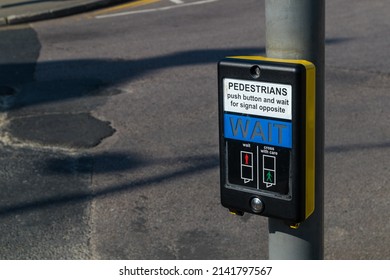 Control Box For A Pelican Pedestrian Crossing