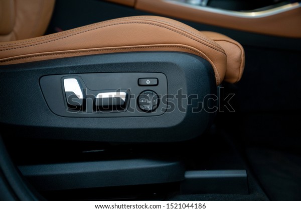 Control button switch new technology for move\
direction in driver car seat .\
.