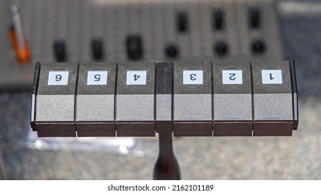 Control Device With Six Memory Buttons Machine Equipment