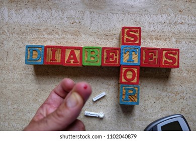 control diabetes concept