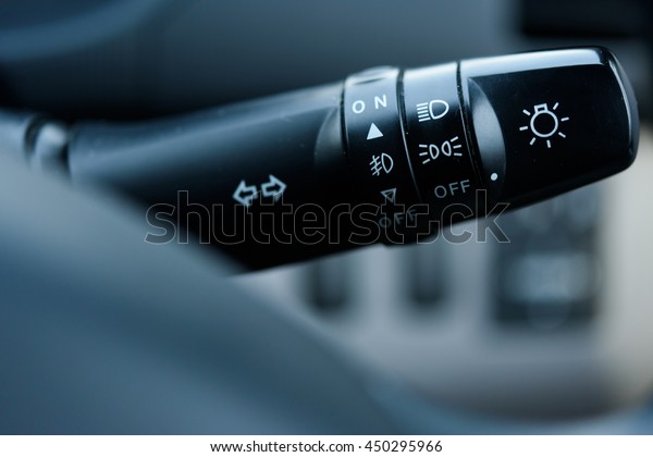 control panel in car\
