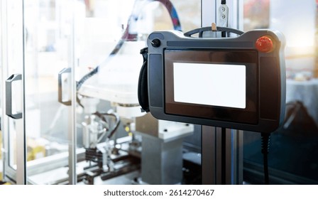 Control panel of CNC machine tool