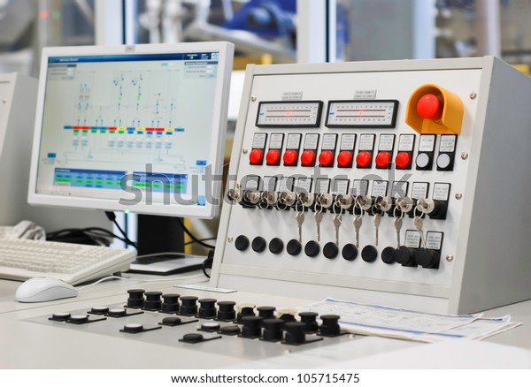 control panel on computer