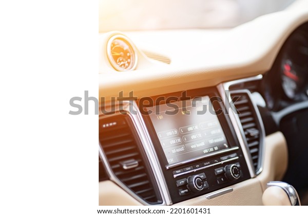 Control panel dashboard car fragment Automatic\
transmission gear shift in\
car