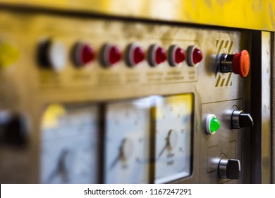 control panel driller's cabin