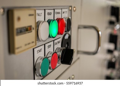 Control panel for the electrical equipment