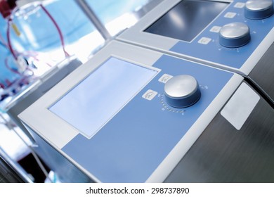 Control Panel Of The Medical Device