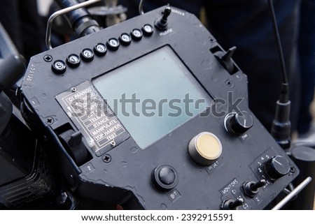 Control panel for a Northropp Grumman 