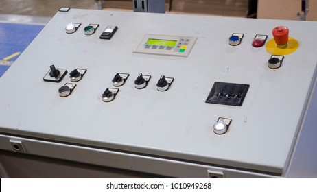 Control panel in production