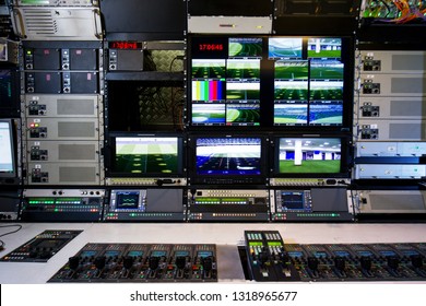 Control Panel Tv Channel Studio News On Television