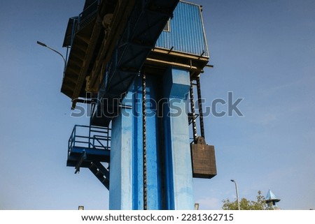a control station of a dam in which in this room the operator can control the opening and closing of the dam.