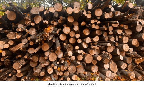 
control of tree cutting in the forest, logging