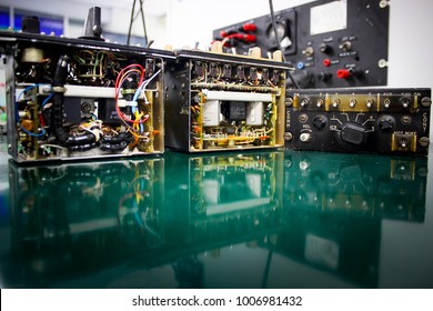 Control unit of Avionics system with maintenance ,Communication system ,Avionics equipment . - Shutterstock ID 1006981432