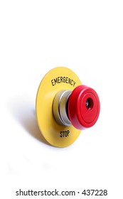 Conventional Industrialelectric Mushroom Emergency Stop Button Stock ...