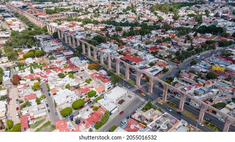 Convents In The Center Of The City Of Santiago De Querétaro, Querétaro. Mexico.