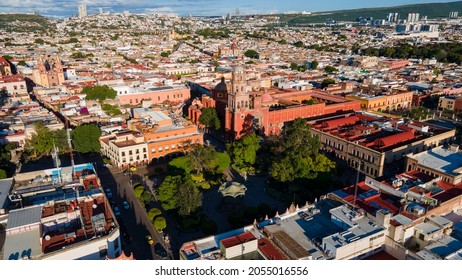 Convents In The Center Of The City Of Santiago De Querétaro, Querétaro. Mexico.