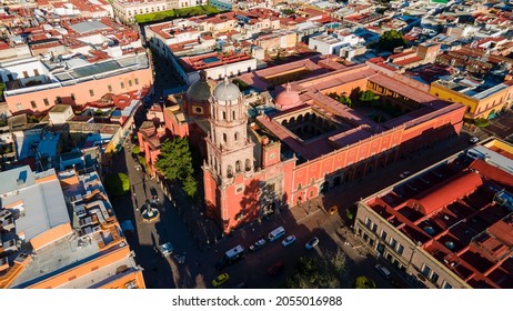 Convents In The Center Of The City Of Santiago De Querétaro, Querétaro. Mexico.