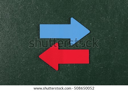 converging arrows