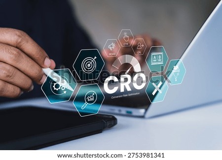 Conversion Rate Optimization, CRO success strategy, digital marketing funnel awareness interest conversion stages, business performance improvement, ROI growth, customer journey metrics visualization