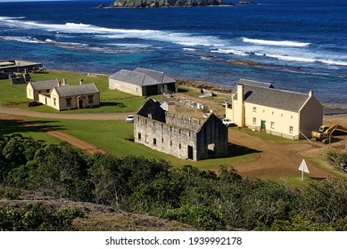 Convict Built Buildings At Kingston On Norfolk Island