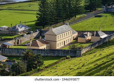 Convict Built Buildings At Kingston On Norfolk Island