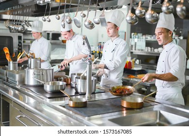 Cook Cooks In A Restaurant