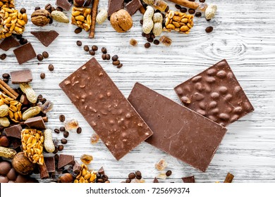 homemade chocolate images stock photos vectors shutterstock https www shutterstock com image photo cook homemade chocolate bars nuts sugar 725699374